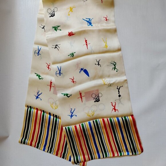 2008 Beijing Summer Olympics Scarf BNIP - Picture 3 of 3